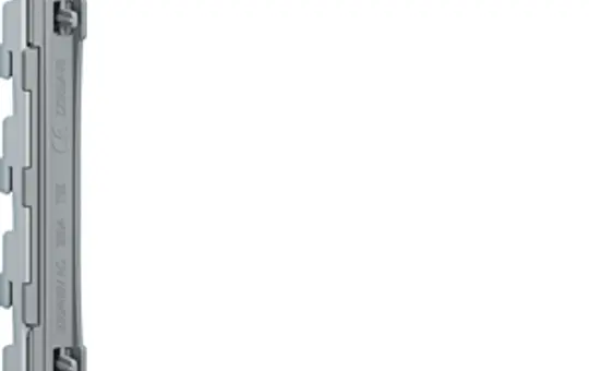 HAGER ZZ55SAVE Sammelschienenverbinder Feld-Feld 5-polig, isoliert, wartungsfrei | 12x5 mm