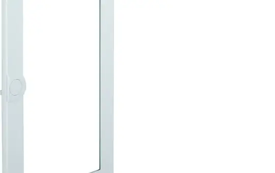 HAGER VA36K Tür für Kleinverteiler Volta Aufputz 3-reihig, Klarsichttür