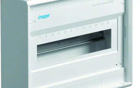 HAGER VA12CN Kleinverteiler Volta Aufputz 1-reihig