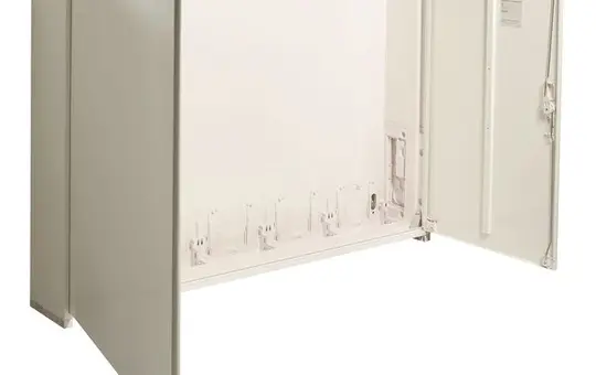 HAGER ZB25S Zählerschrank universZ IP44 SKII 5 Felder | 950 mm