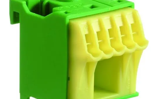 HAGER KN06E PE-Klemme QuickConnect 6 Klemmstellen