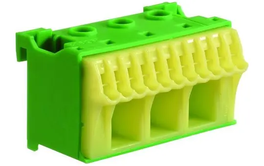 HAGER KN14E PE-Klemme QuickConnect 14 Klemmstellen