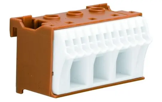 HAGER KN14P Phasenklemme QuickConnect 14 Klemmstellen