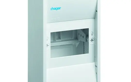 HAGER GD104N Kleinverteiler Gamma 1-reihig, 4 TE