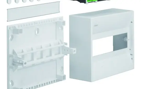 HAGER GD110N Kleinverteiler Gamma 1-reihig, 10 TE