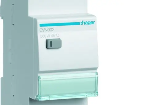 HAGER EVN002 Ferndimmer REG LED, ESL, 500 W