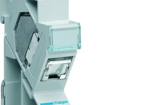HAGER TN002S Patchmodul RJ45 REG Cat. 6