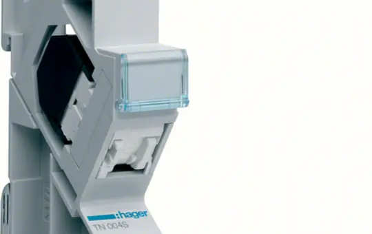 HAGER TN004S Patchmodul RJ45 REG Cat. 5e