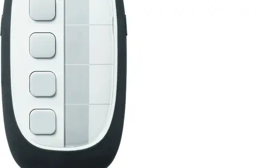 HAGER TU404 KNX-Funk-Fernbedienung 4 Tasten, 4 Kanäle