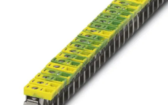 PHOENIX 0423027 Anschlussklemme grün/gelb | 16 mm²