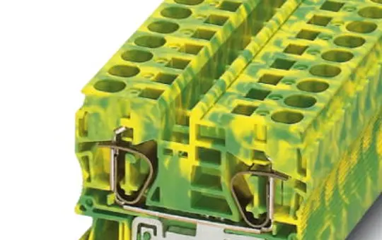 PHOENIX 3036136 Durchgangsklemme ST für PE | grün/gelb | 10 mm²