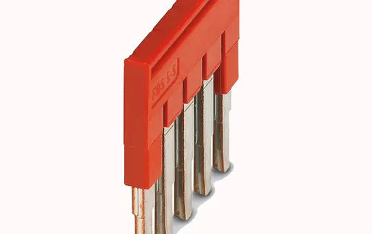 PHOENIX 3030190 Steckbrücke FBS 5-fach | rot | 5,2 mm