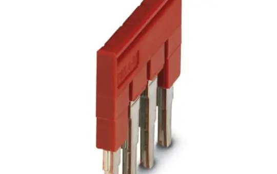PHOENIX 3030255 Steckbrücke FBS 4-fach | rot | 6 mm