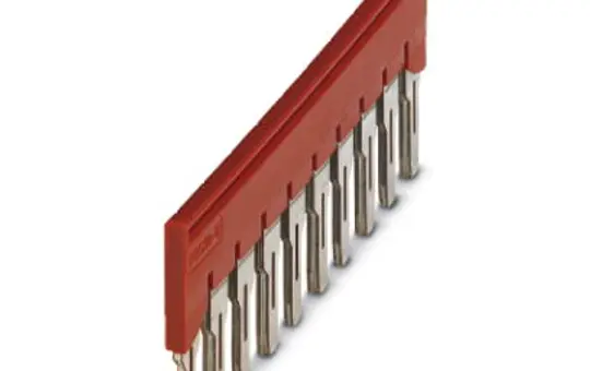 PHOENIX 3030323 Steckbrücke FBS 10-fach | rot | 8 mm