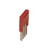 PHOENIX 3213030 Steckbrücke FBS 4-fach | rot | 3,5 mm