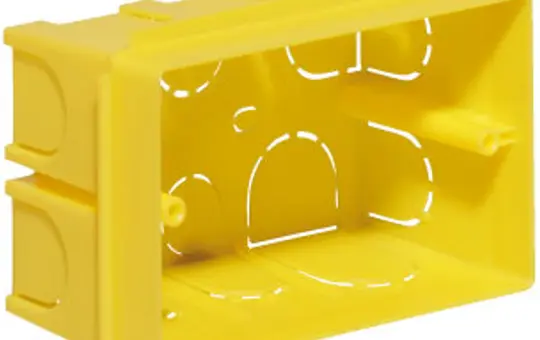 KAISER 662 Gerätedose für Ortbeton international IT/US