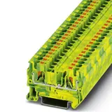 PHOENIX 3211766 Durchgangsklemme PT für PE | grün-gelb | 4 mm²