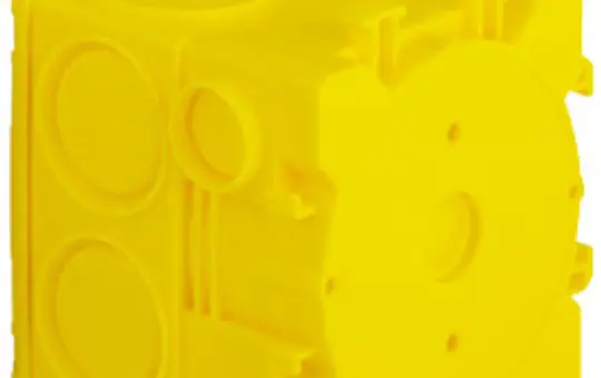 KAISER 1263-60 B² Geräte-Verbindungsdose mit Putzhaut | 68,5 mm