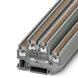 PHOENIX 3208511 Doppelstockklemme PTTB Standard | grau | 1,5 mm²