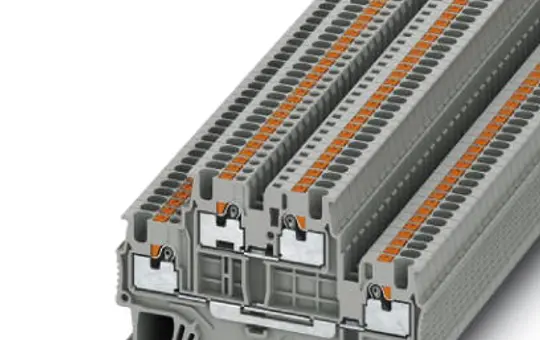 PHOENIX 3208511 Doppelstockklemme PTTB Standard | grau | 1,5 mm²