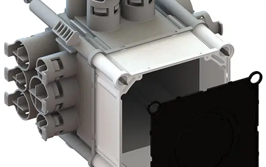 KAISER 9908.21 Beton-Verbindungskasten Ortbeton | 1mm