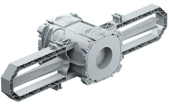 KAISER 9940 Betonbaudose Prefix Ortbeton, Bewehrungsmontage | Ø 30 mm