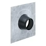 KAISER 9089-53 Vlies-Butyl-Dichtungsmanschette 1-fach | 75-90 mm