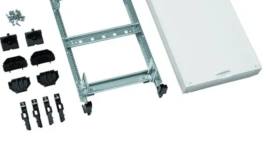 HAGER UD31A1 Baustein universN waagerecht, geschlossen | 450x250 mm