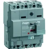 HAGER HHA126H Leistungsschalter 4-polig 125 A (25kA)