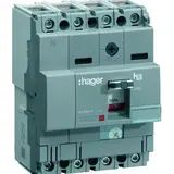 HAGER HNA101H Leistungsschalter 4-polig 100 A (40kA)
