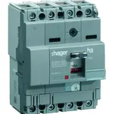 HAGER HNA161H Leistungsschalter 4-polig 160 A (40kA)