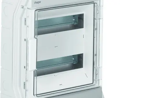 HAGER VE212PN AP-Kleinverteiler Vector UV-stabil 2-reihig, 24 TE