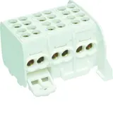 HAGER KH23C Hauptleitungsabzweigklemme fingersicher 3-polig | reinweiß | 25 mm²