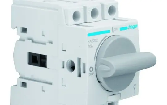 HAGER HAB302 Lasttrennschalter 3-polig 20 A | 16 mm²