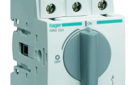 HAGER HAB304 Lasttrennschalter 3-polig 40 A | 16 mm²