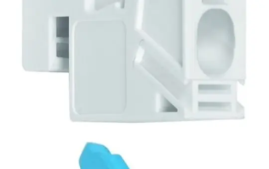 HAGER K96ESA1E Sammelschienenklemme für Cu-Leiter 12x5 mm, Einspeiseklemme | 1-25 mm²