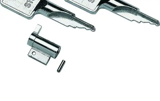 HAGER VZ313 Zubehör für Miniverteiler Gamma Türschloss