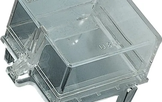 HAGER U841 Plombierhaube für Geräte 2,5 PLE für LS/HS/D0/DII