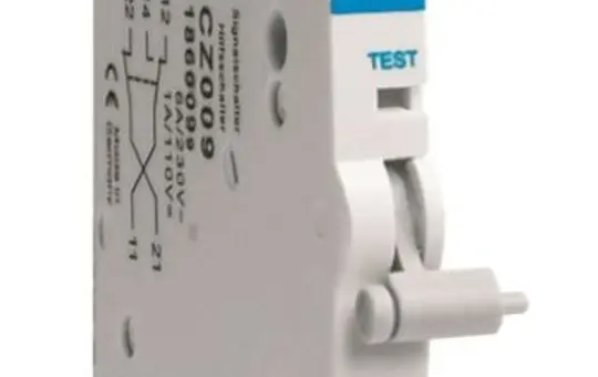 HAGER CZ009 Hilfskontakt 1W+1Ö, für FI-Schutzschalter 125 A
