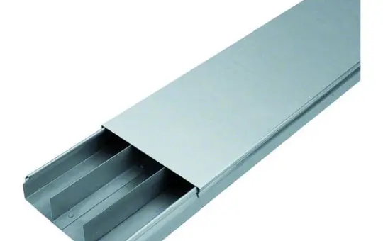 HAGER UK190483 estrichüberd. Kanalsystem electraplan.UK Unterflurkanal 3-zügig | 190x48 mm