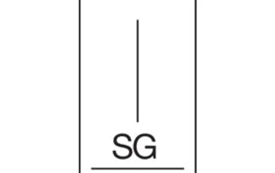 HAGER ZH32U5N Komplettfeld 1 Feld, SG (Bayern) | 1050 mm