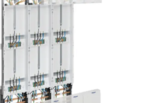 HAGER ZL53X8 Komplettfeld 3 Felder, 6 ZP | 1350 mm