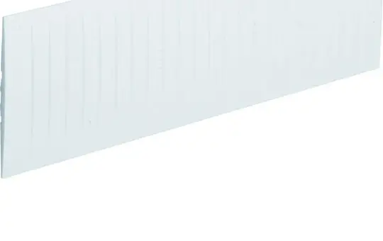 HAGER ZZ35S Abdeckstreifen sperrbar für UAR-Haube 12 TE