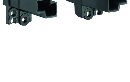 HAGER UZ00A5 Haubenturm universN Unterteil, rechts und links, mit Schrauben