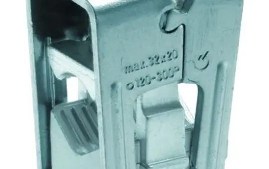 HAGER KS30C Sammelschienenklemme für Al/Cu-Leiter 20/30x5/10 mm | 120-300