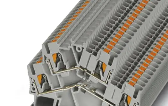 PHOENIX 3209604 Doppelstockklemme PTTBS Standard | grau | 2,5 mm²