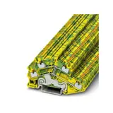 PHOENIX 3214673 Doppelstockklemme PTTBS für PE | grün/gelb | 1,5 mm²