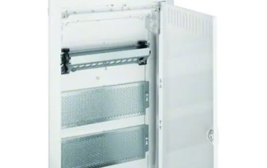 HAGER VH36NW Kleinverteiler Volta Multimedia Hohlwand 3-reihig, mit geschlitzter Stahlblechtür