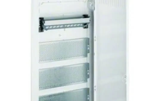 HAGER VU48NW Kleinverteiler Volta Multimedia Unterputz 4-reihig, mit geschlitzter Stahlblechtür