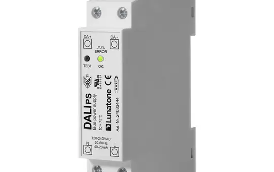 LUNATONE 24033444 DALI-Spannungsversorgung REG 250 mA